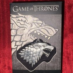 Game of Thrones House Stark Stainless Steel Keychain