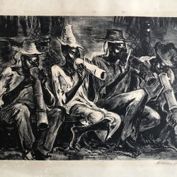 Marion Greenwood       Signed Lithograph  Limited Edition Of 250