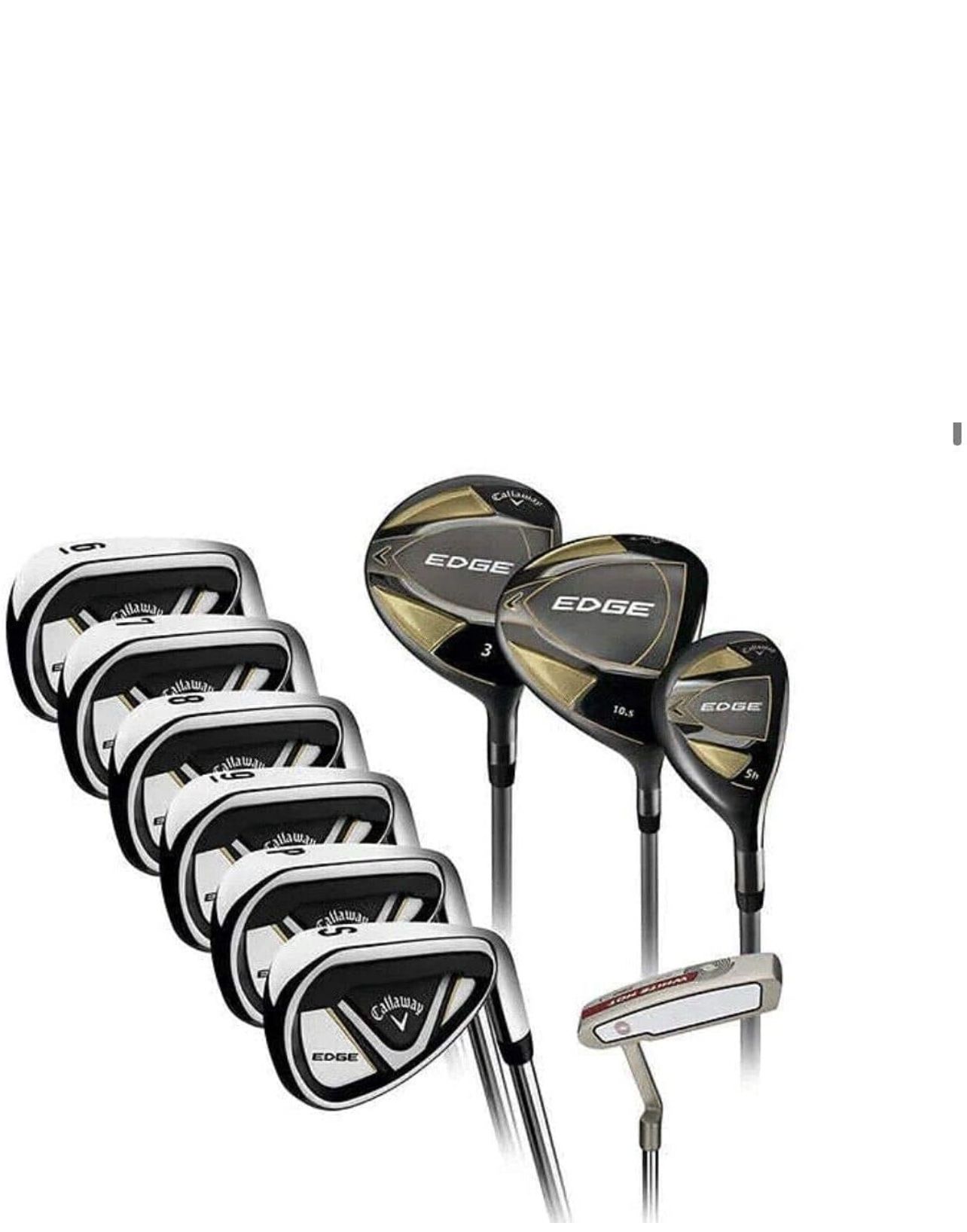Callaway Edge 10 Piece Golf Club Set Right Handed New 2024