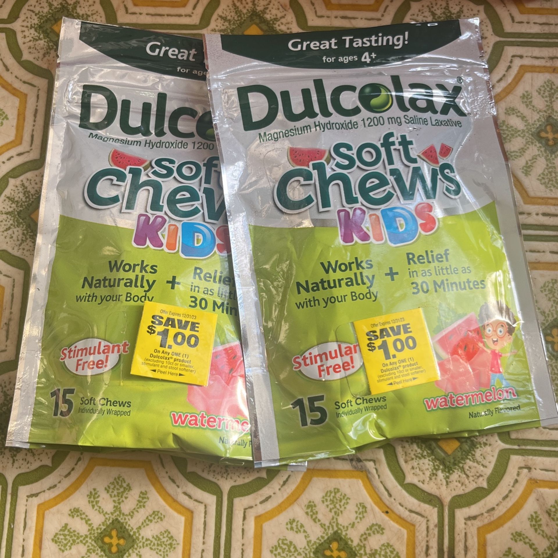 Dulcolax Kids Chews 