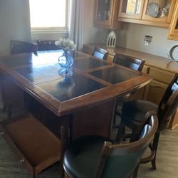 Table With Six Chairs 