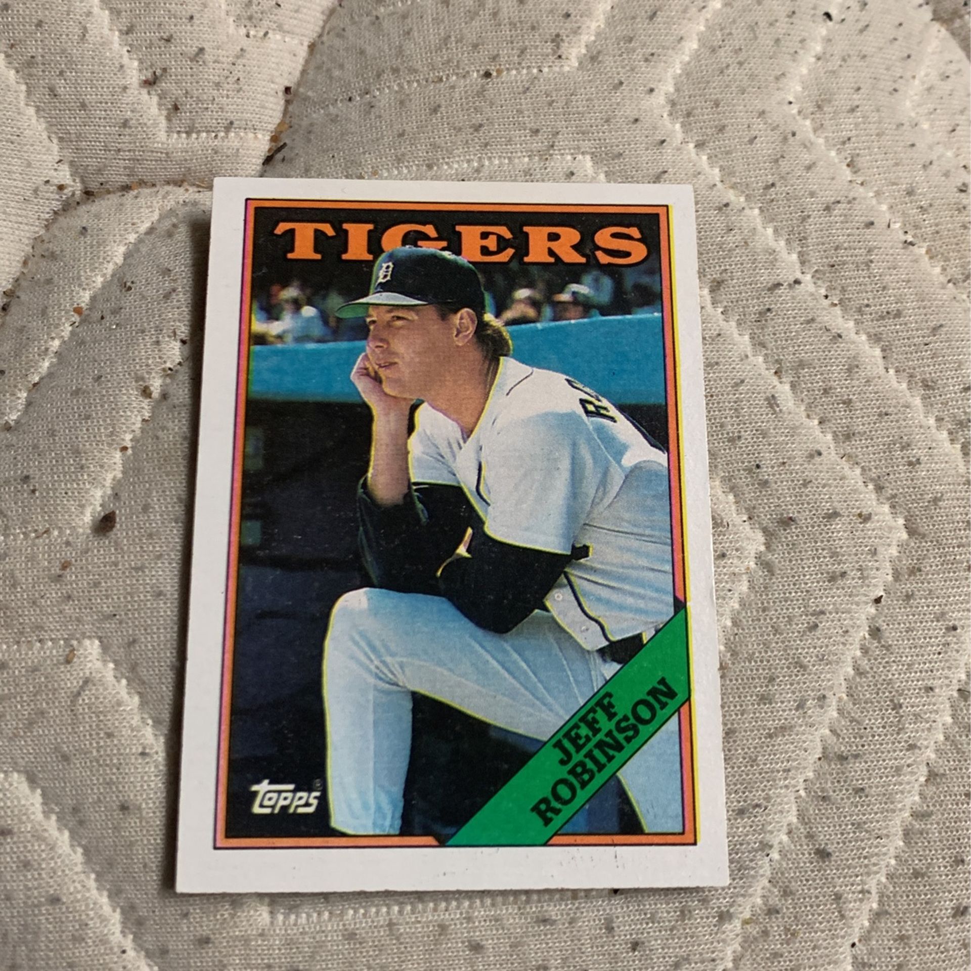 Jeff Robinson Baseball Card