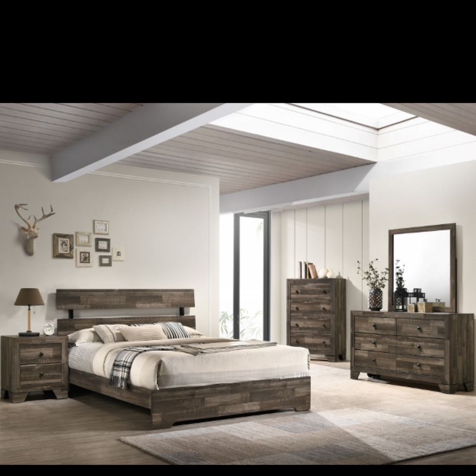 $499 Bedroom Set Not including Mattress And Chest Full Queen King 