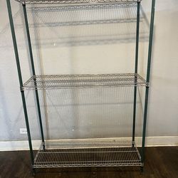 3- Wire shelf organizer - 48”L x 18”W x 74”H