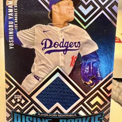 Yoshinobu Yamamoto Dodgers 2024 Rookie Cards - See Prices In Pic Order