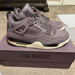 Jordan Retro 4 A Ma Maniere Violet Ore Size 9 Men