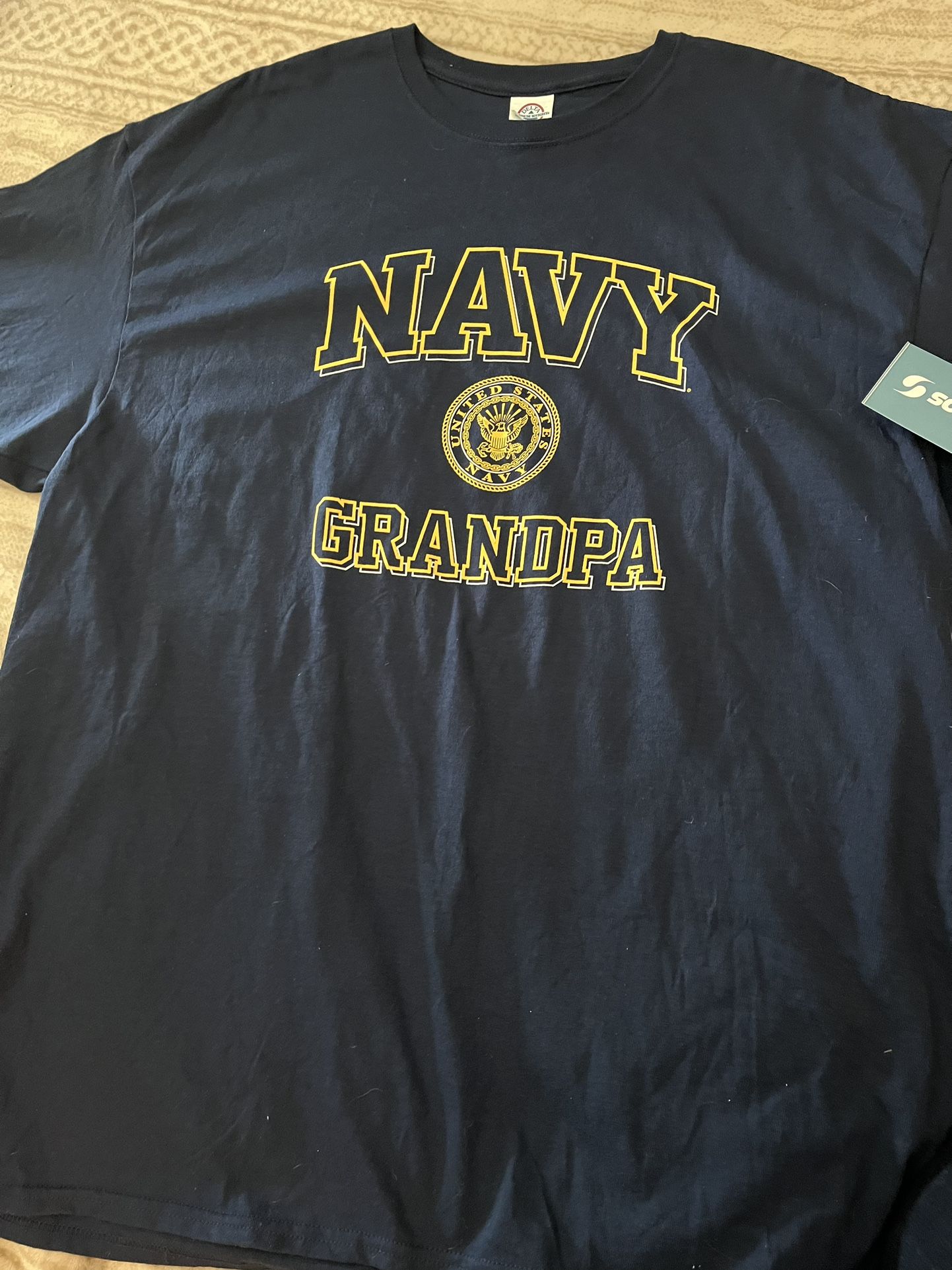 Men’s Pre-shrink US Navy T- Shirt -2X