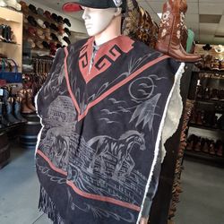 Gaban De Piel Con Borrga