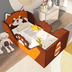 Red Panda Toddler Bed Frame