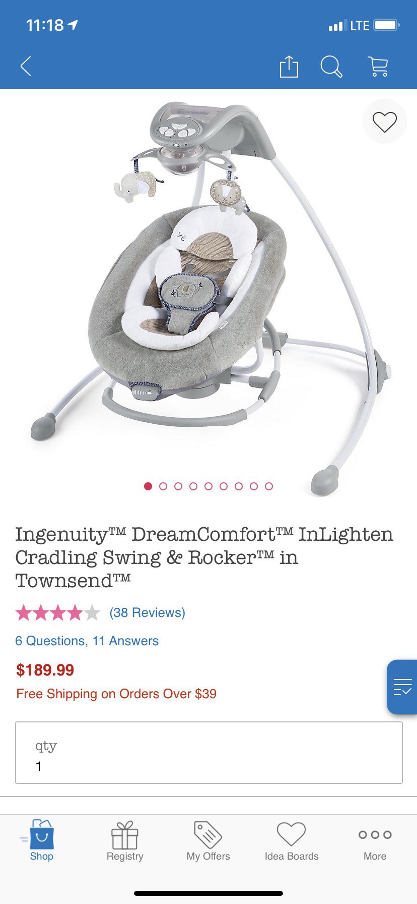 Ingenuity swing