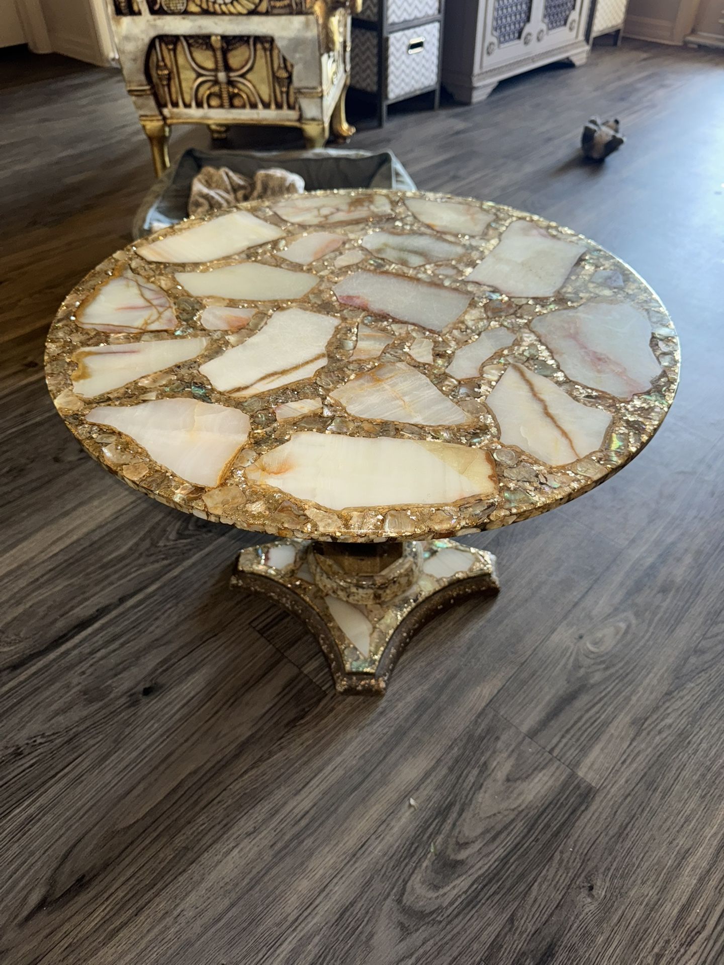 Hollywood Regency Mid Century Modern End Table