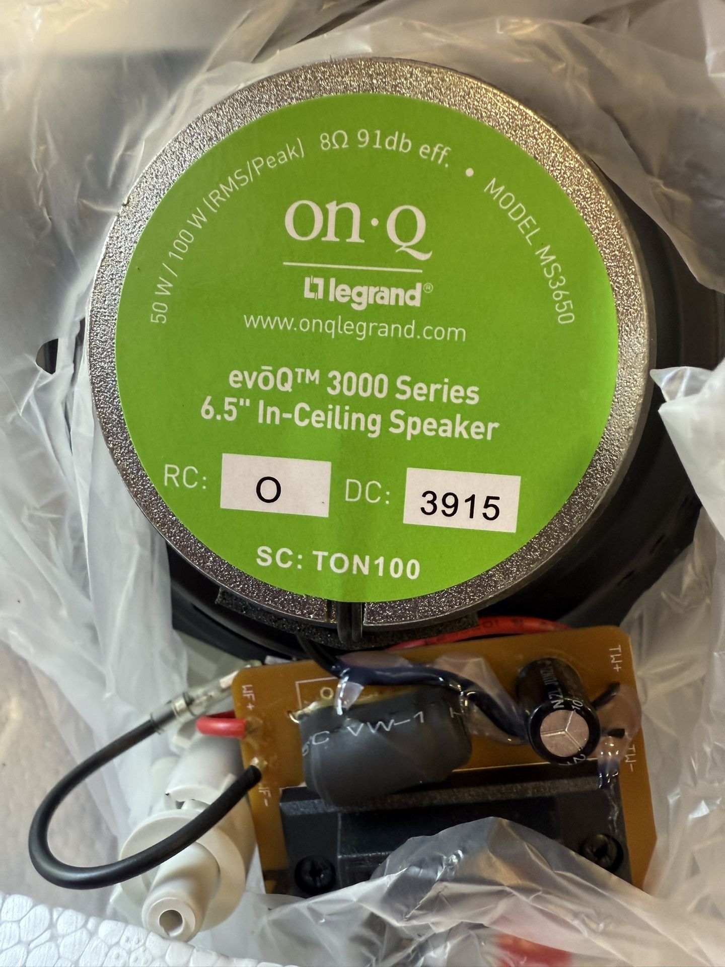 Onqlegrand 6.5” Surround Sound Speakers Brand New