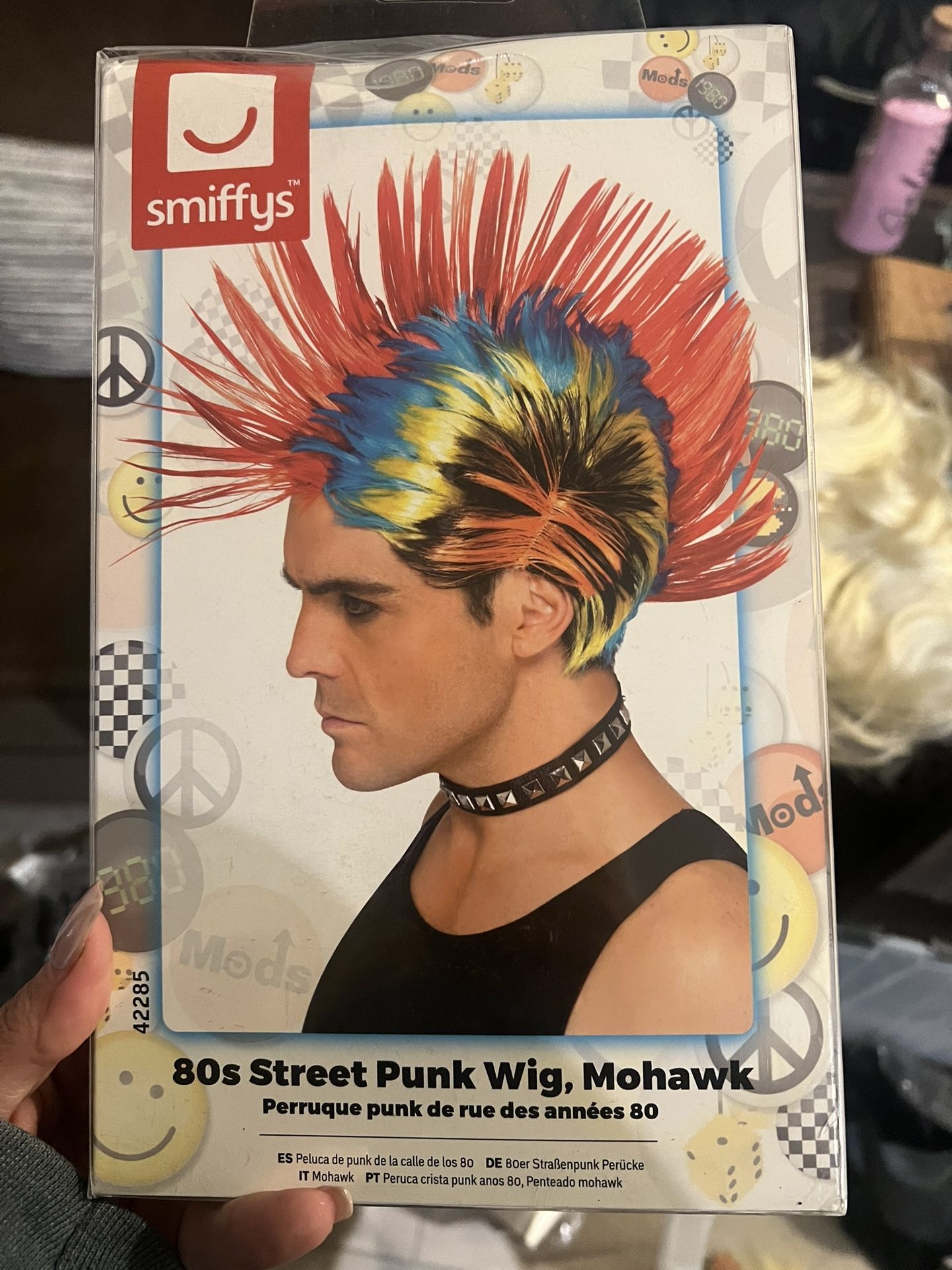 Punk Mohawk Wig -Halloween Costume
