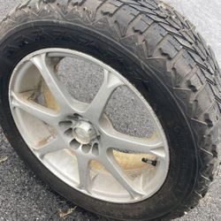 Mounted. Snow Tires On Rims (set of 4)