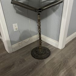 Camshaft Table With Glass Top