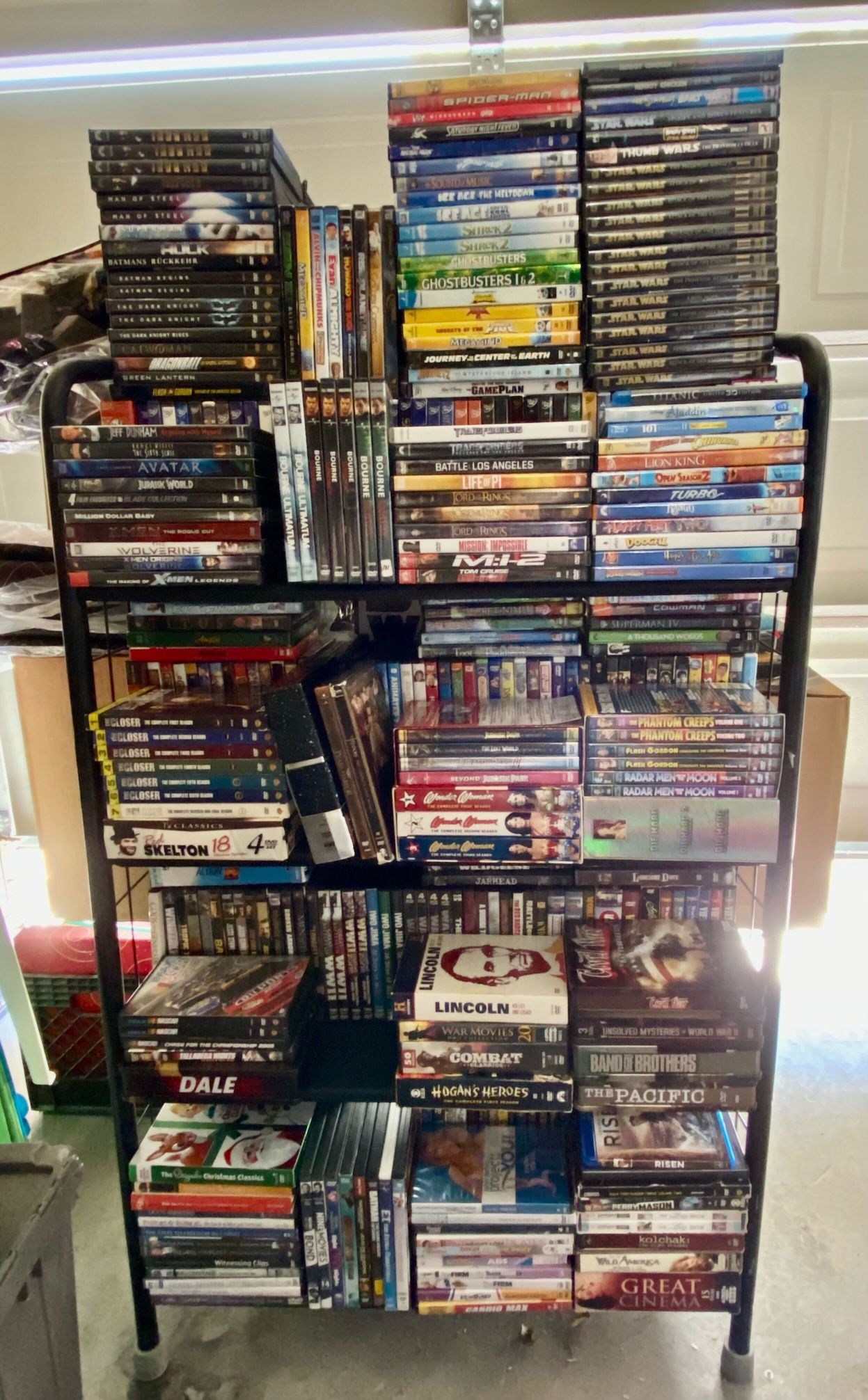 Lot DISNEY STAR WARS HARRY POTTER KIDS WAR MOVIES DVD BOX SET BLU RAY ‼️ Price Is FIRM ‼️