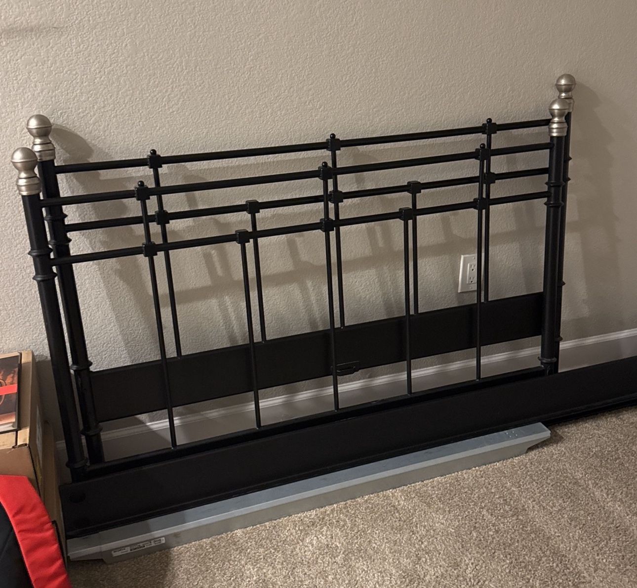 Full Size Bed Frame Plus 2 Nightstands (please Read Description Fully) 