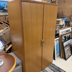 Modern office storage cabinet - 37” x 10” x 62” T