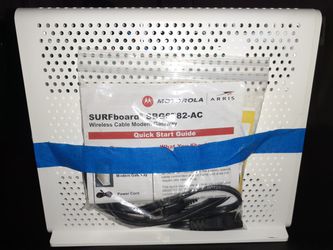Originally $300 Wi-Fi ,Cable Modem Motorola Arris Surfboard SBH6782AC can use with X finity or all providers