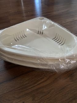 3 Layer Plastic Small Storage Shelves