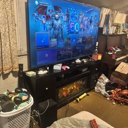 Entertainment Stand/fire Place