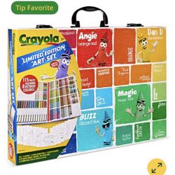 Crayola Limited Edition Coloring Set, 115 Pieces, Art Supplies