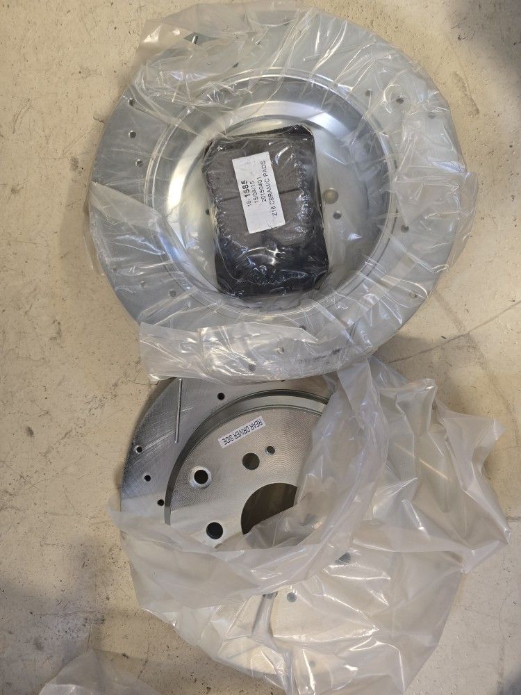 2007 VW GTI Rear Brakes And Rotors
