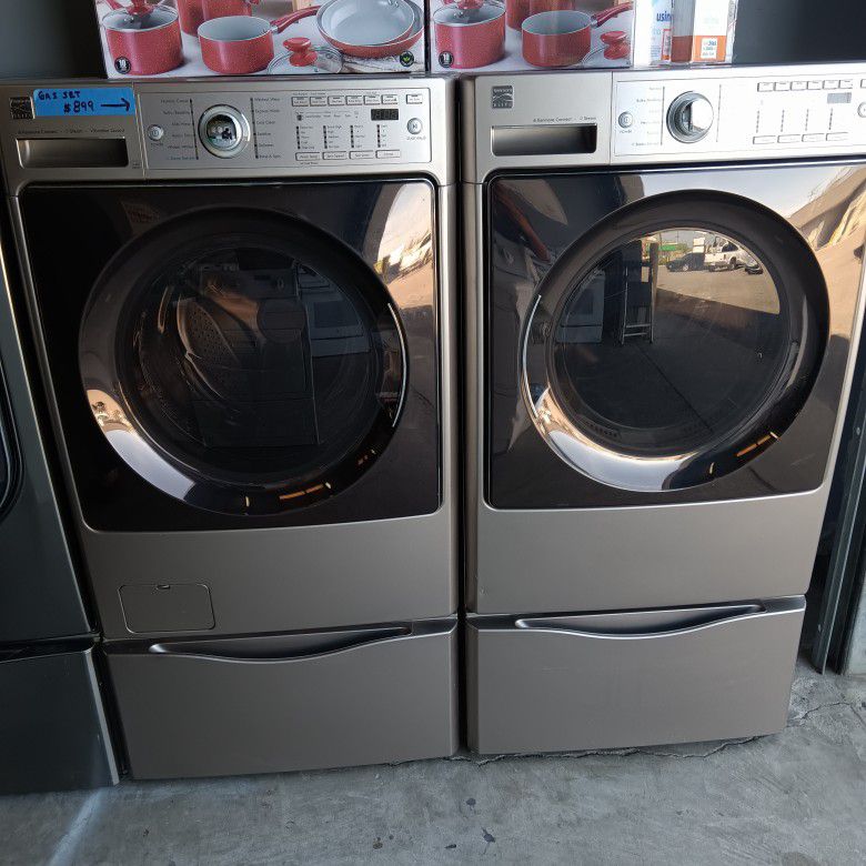 Kenmore Gas Set Washer And Dryer 