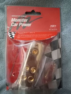 Monster Cable Car Audio Power distribution block