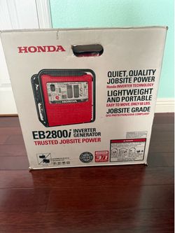 HONDA EB2800! Generator $1200  New