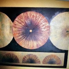 Asian Umbrellas Wall Canvas