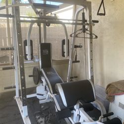 Marcy  Pro Training $450 with weight bench 