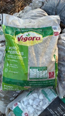 Vigoro pond pebbles