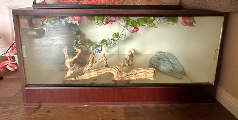120 Gallon Custom Made Reptile Enclosure