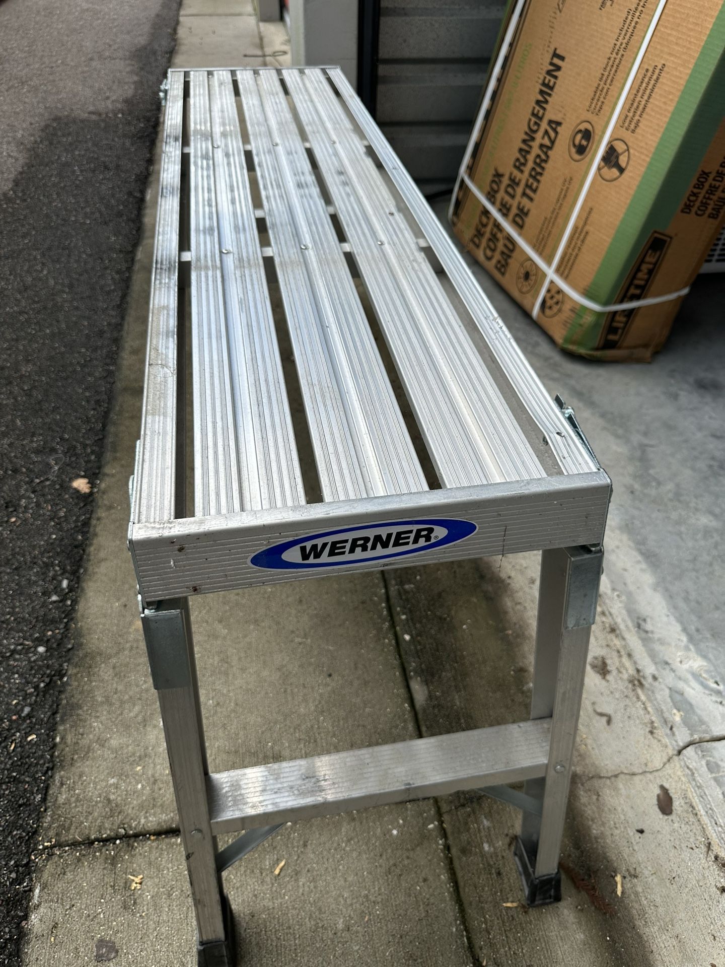 Werner Aluminum Work Platform