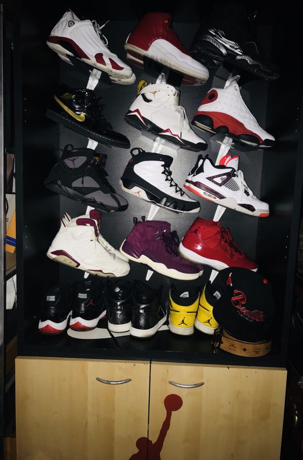 Jordan shoe rack (shoes not available) for Sale in Whittier, CA OfferUp