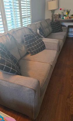 Ashley Brindon Sofa and Loveseat Set