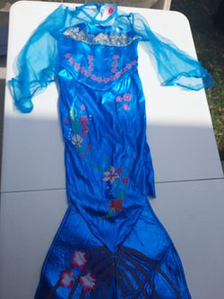 Mermaid Costume Size 4-5 Girls