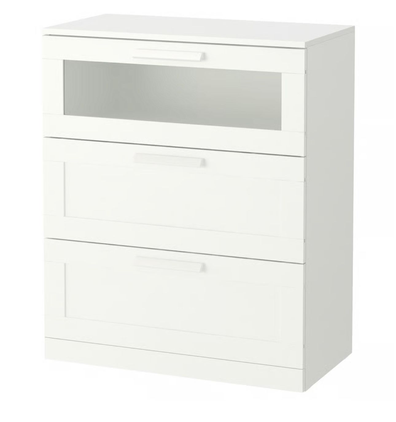 White 3 Drawer Dresser
