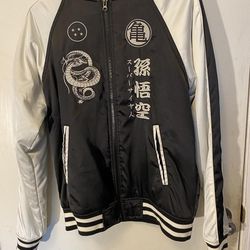  dragon Ball z men's jacket in size small