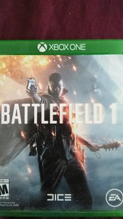 Battlefield I Xbox one