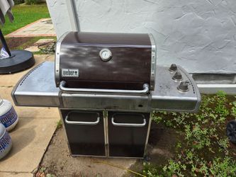 Weber Genesis 3-Burner Gas Grill + Cover + 2 Full Propane Tanks