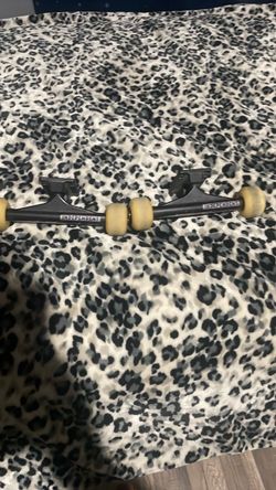 Independent Skateboard trucks with spit fire wheels