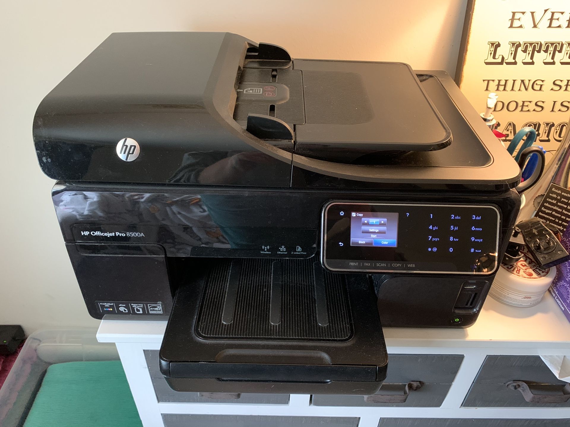 HP 8500A Printer Scanner Fax Machine