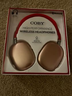 COBY High Performance Wireless Headphones