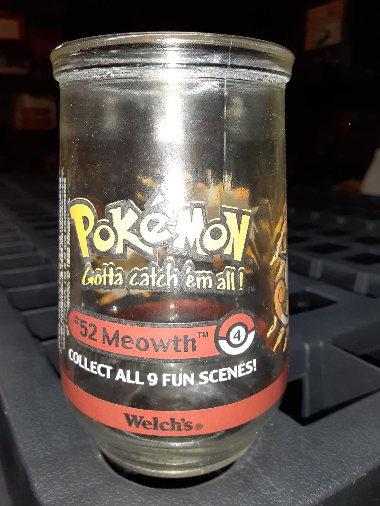 Pokemon collectable glass