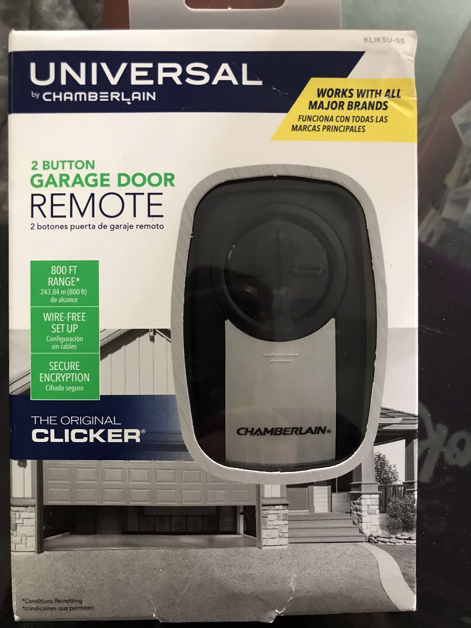 Chamberlain Universal Garage Door Opener Remote