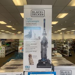 Black + Decker Turbo Lightweight Upright Vacuum
