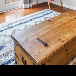 Wooden Chest/ Coffee Table 