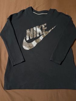 Nike Black Long Sleeve Sweatshirt size M